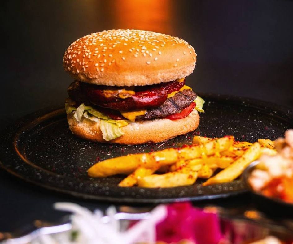 برگر 97 درصد گوشت